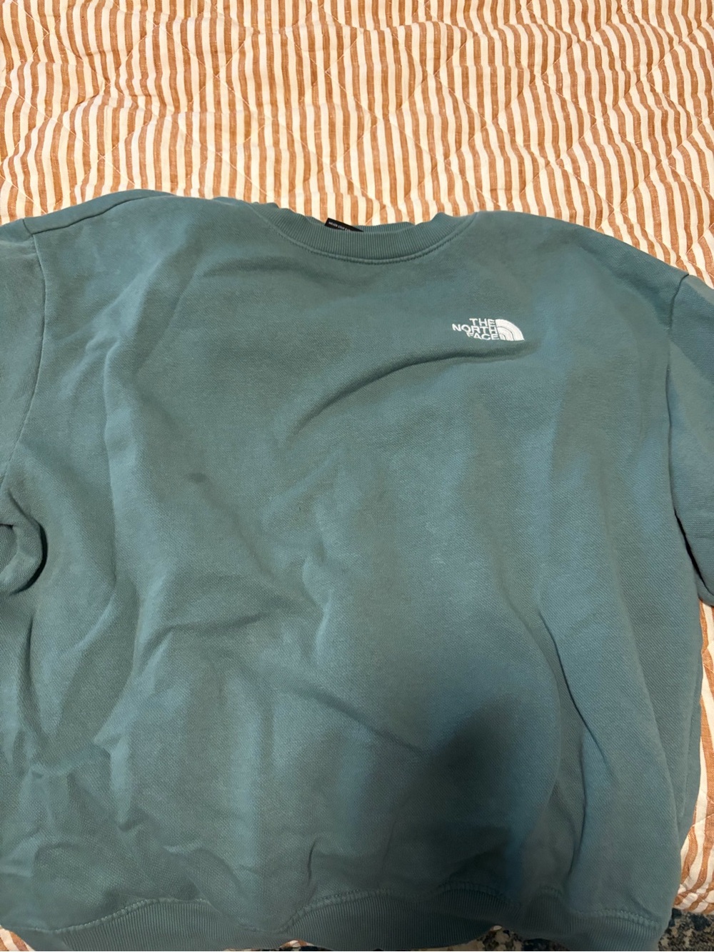 Green North Face Sweatshirt